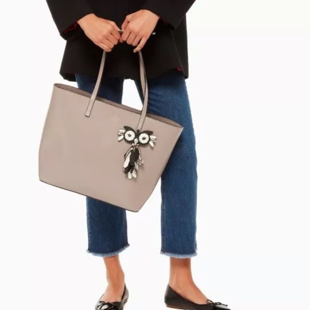 Authentic Kate Spade leather Owl Starbright Tote💕